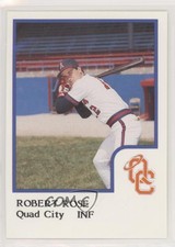 1986 ProCards Quad City Angels Robert Rose
