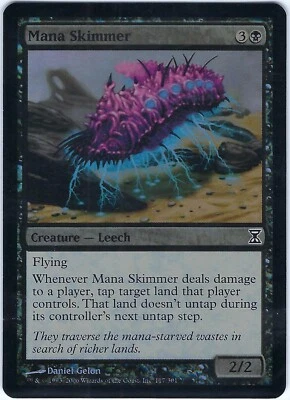 MTG Magic the Gathering Card - 1X FOIL  Mana Skimmer - Time Spiral - Common - Image 1 of 2