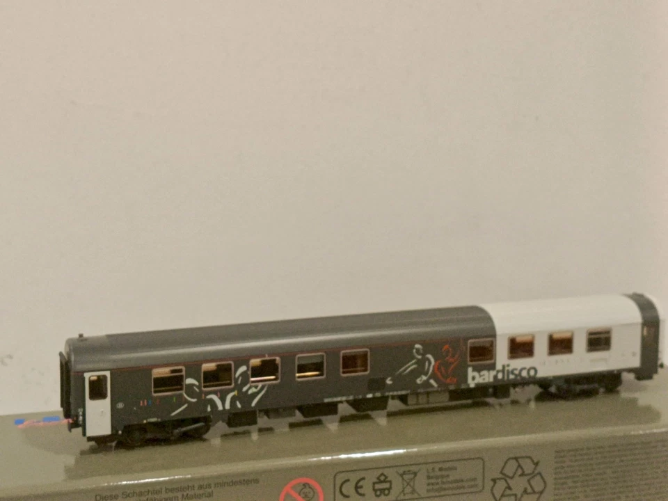 LS MODELS HO Art. 92997 SNCB Voiture SR3 "Bar Disco" Livrée 2 Tons De Gris - Photo 1/1