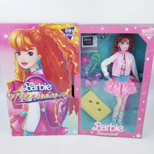 Barbie Rewind 80s Edition Retro Schoolin Around Red Hair Fashion Doll HBY13 - Bild 1 von 4