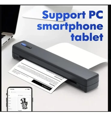 Wireless Portable A4, Thermal Printer, Smartphones, Tablets, PCs, A4 & US Letter - Image 1 of 4