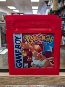 3D Printed Pokémon Red Giant Gameboy Cartridge Wall Art Holographic - Charizard - Picture 1 of 4