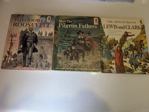 Posten von 3 60er Step-Up Büchern Lewis und Clark, Theodore Roosevelt, Pilgervater - Bild 1 von 9