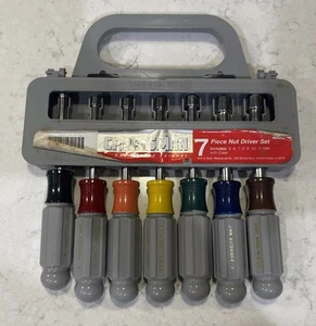 DE COLECCIÓN NOS CRAFTSMAN TOOLS 94197 MÉTRICO 7 piezas JUEGO DE DESTORNILLADORES DE TUERCAS DE EJE HUECO EE. UU. - Imagen 1 de 6