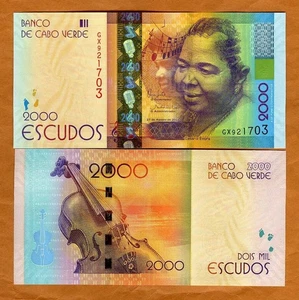 Cabo Verde, 2000 Escudos, 2024, P-74b, UNC segunda imagen añadida - Imagen 1 de 1