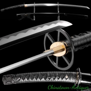 Japanese Samurai Tachi Sword Spring Steel Blade Sharp Katana Battle Ready #1865 - Picture 1 of 24