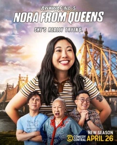 Envío gratuito el mismo día AWKWAFINA IS NORA FROM QUEENS temporada 3 imán de 3,5x5 pulgadas - Imagen 1 de 2