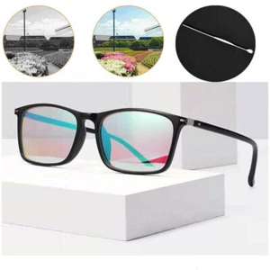 Ice Blue film Color Blind Corrective Red Green Blindness Glasses TR90 Vision - Picture 1 of 8