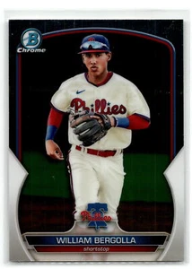 2023 Bowman #BCP-67 William Bergolla Chrome Prospects NM - Picture 1 of 2