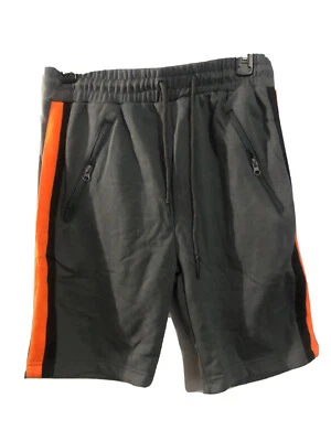 Pantalones Cortos para Hombre Wicked Stitch Carbón Contraste Cordón Cintura Sudar Tallas S y L Foto 1 de 3