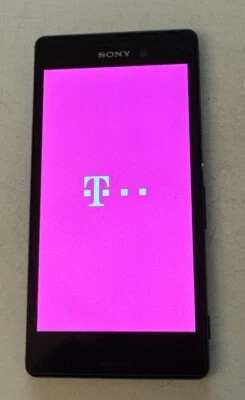 Sony Xperia M4 Aqua E2303 8GB Schwarz Teilespender Display Lcd Kamera Etc Ok - Bild 1 von 2