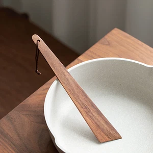 Wooden Spatula Long Handle Kitchen Utensil Non-Stick Cooking Tools - Picture 1 of 9