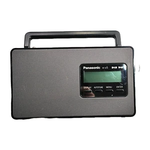 Panasonic Digital Radio RF-D10 Portable FM DAB DAB+ Black Working Great Tested - Picture 1 of 13