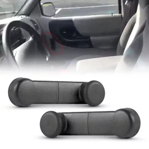 Inside Manual Window Crank Handles Black for 1993-2014 Ford RANGER F150 F350 US - Picture 1 of 10