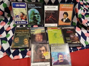 cd léo ferrer moloudji ,pavarotti joe coker vintages , autres musique classi - Picture 1 of 24