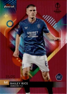Bailey Rice (Rangers) /75 Topps Finest 2023-2024 #4 - Imagen 1 de 2