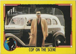 DICK TRACY 1990 TOPPS MOVIE CARDS # 24 WARREN BEATTY 