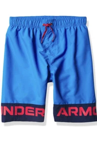 Bauli da nuoto blu Under Armour per ragazzi taglia Med gioventù con fodera in rete e cordini - Foto 1 di 6
