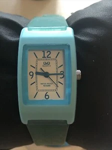 Q&Q Blue Quartz Watch - Picture 1 of 8