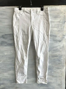 JOE'S JEANS 'Flawless' TFMWHT5968 Skinny Raw Hem Ankle Jeans, 31 - White - Picture 1 of 12
