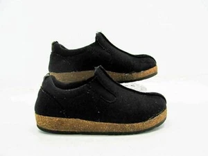 Haflinger Women Shoe Size US 5M EUR 36 Black Wool Loafer Pre Owned qp - Picture 1 of 12