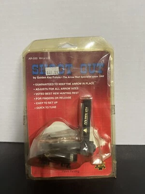 NEW Vtg Golden Key Futura AR-550 Arrow Rest RH Or LH - Image 1 of 4