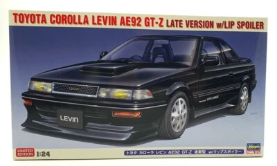 Hasegawa Kits 1/24 Scale 20655 - Toyota Corolla Levin AE92 GT-Z w/Lip Spoiler - Image 1 of 4