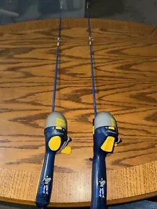 VINTAGE Original Batman DC Comics 2 Kid's 30" Fishing Pole Kids Rod & Reel Combo - Picture 1 of 15