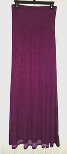 DAMEN FLAIR MAXIROCK - LULAROE - WEINROT ELASTHAN - GRÖSSE XS SMALL - NEU MIT ETIKETT - Bild 1 von 9