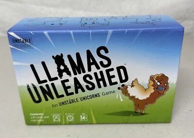 Llamas Unleashed Unstable Games Card Game Age 14 And Up Complete U3 - Image 1 of 2