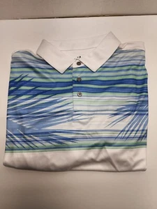 Herren Grand Slam Performance Golf Poloshirt XL Palmblatt Neu - Bild 1 von 6