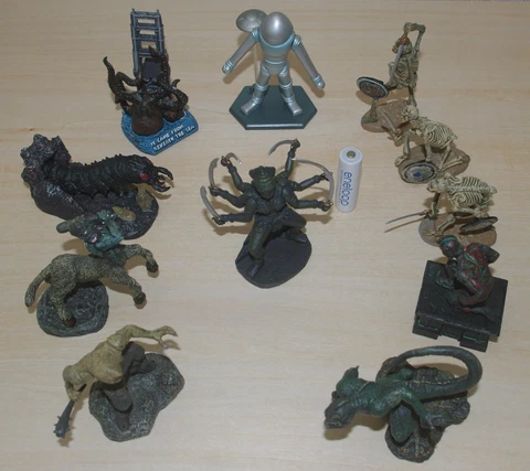 [ Furuta ] Ray Harryhausen Sci-Fi Movies : Secret ( KALI ) + 10 mini figures Cover