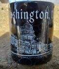 Washington, D.C. Souvenir 10 Oz. Coffee/Tea Mug Black White Captiol Lincoln