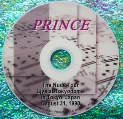 PRINCE Nude Tour, Live Tokyodome in Tokyo Japan August 31, 1990 DVD RARE - image 1 of 4