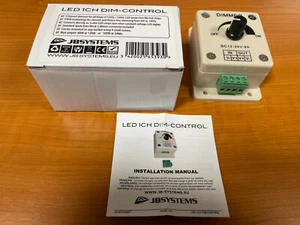 JB Systems LED 1CH DIM Controlador 1 Canal Construcción Dimmer para Tiras LED... - Imagen 1 de 1