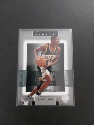 03-04 Upper Deck Finite Ray Allen /1999 #174 Supersonics - Image 1 of 2