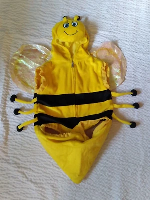 Fantasia de abelha pequena mais fofa de todos os tempos tamanho. Idades S 2-3 - Imagem 1 de 4