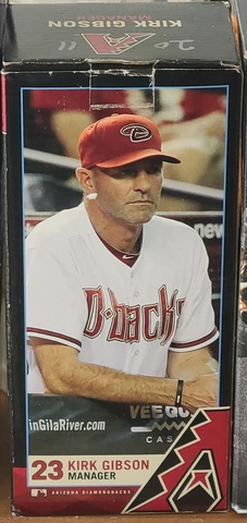 2011 Kirk Gibson SGA Bobblehead Arizona Diamondbacks New In Box Cover