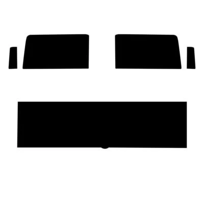 Pré Découpé Fenêtre Film Teinté pour Hummer H2 Sut 2004-09 35% Light Arrière Car - Image 1 of 4