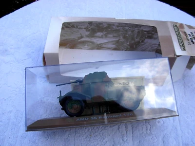 Véhicule Militaire Blindé Armée  Transport Atlas 1/43  Char camion AMD  Panharrd - Photo 1/3
