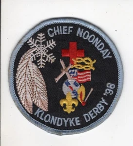 1998 CHIEF NOONDAY KLONDYKE DERBY PATCH #17 -MICHIGAN DEER PATCH - Picture 1 of 1