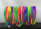 Wholesale Lots 50Pcs Colorful Bracelets Women Jewelry Lady Charm Bracelet