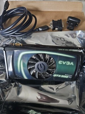 EVGA NVIDIA GeForce GTX 550 Ti 1GB W Adapters - Image 1 of 4