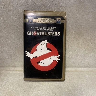 Columbia Tristar Family Collection 1987 Ghostbusters VHS Tape Foto 1 de 4