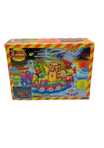 1991  Toxic Crusaders Hideous Hovercraft Troma 90s Toxic Avenger Action Figure Cover