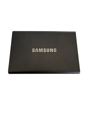 Unidad de estado sólido portátil Samsung T7 SSD 1TB MU-PC1T0T Foto 1 de 4
