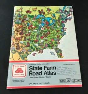 State Farm Road Atlas (US, Canada, Mexico) 1984 - Picture 1 of 2