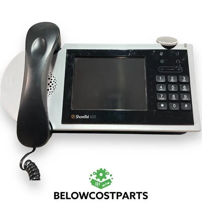 Shoretel Shorephone IP65505  560g Gigabit Black Display Ip Phone - Image 1 of 3