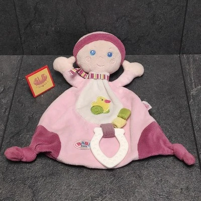 Schmusetuch Zapf Creation Baby Born Puppe Rosa Schnuffeltuch  - Bild 1 von 4