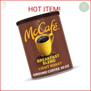 McCafe Breakfast Blend, Light Roast Ground Coffee, 30 oz Canister - Picture 1 of 2